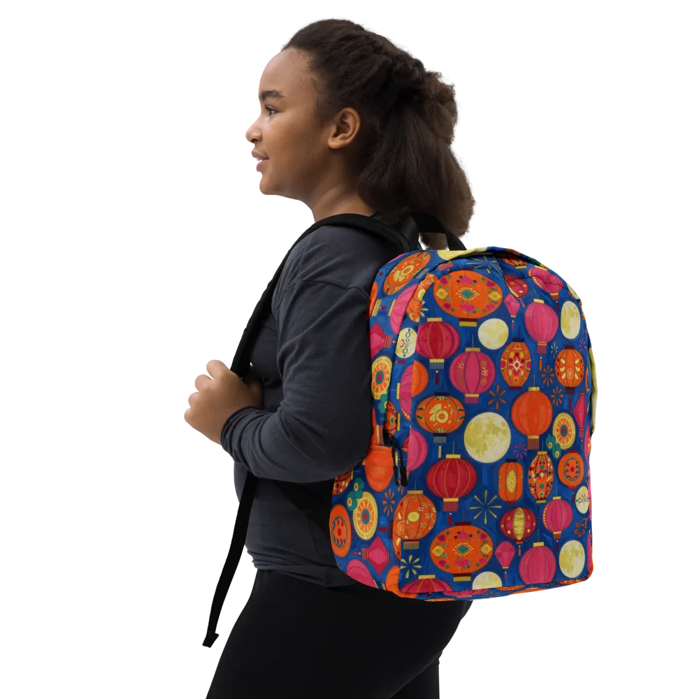 Indigo Afterglow on Minimalist Backpack — Right Front