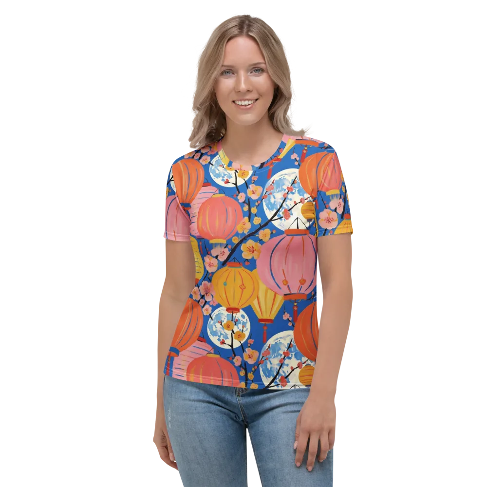 Festival Afterglow on Women's Crew Neck T-Shirt — Front
