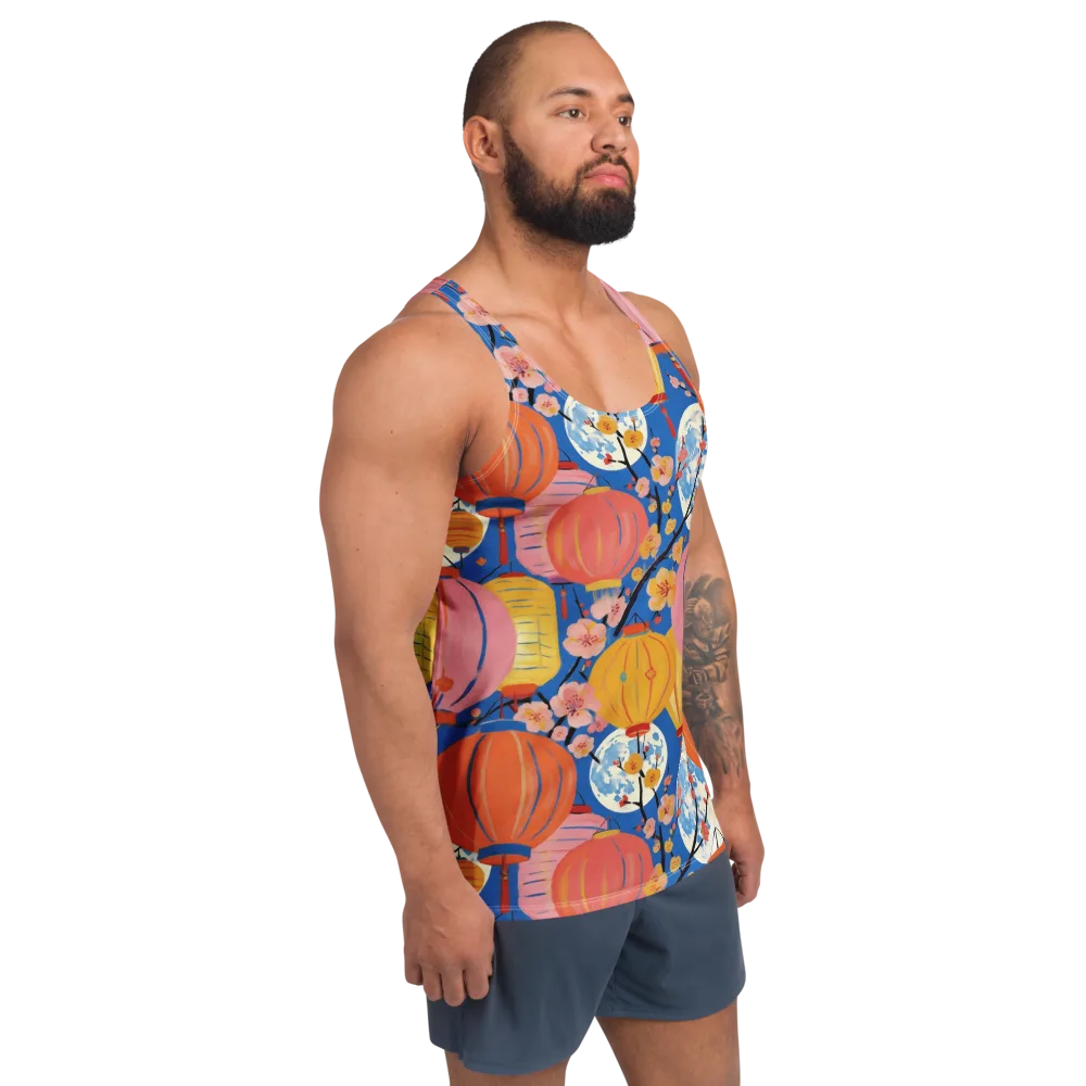 Festival Afterglow on Men's Tank Top — Right Front