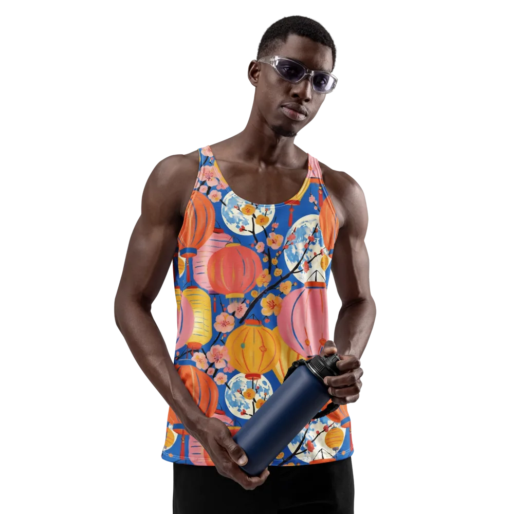 Festival Afterglow on Men's Tank Top — Front