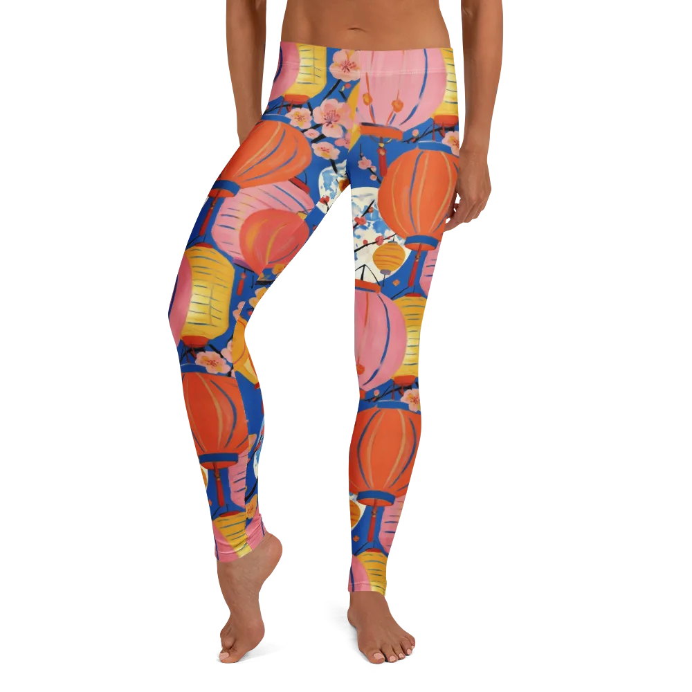 Festival Afterglow on Leggings — Front
