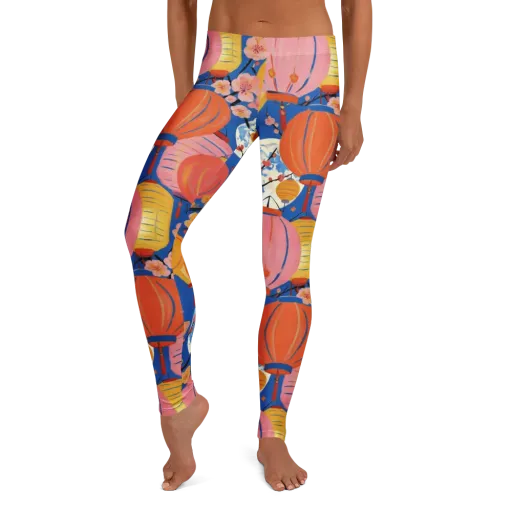 Festival Afterglow on a Leggings