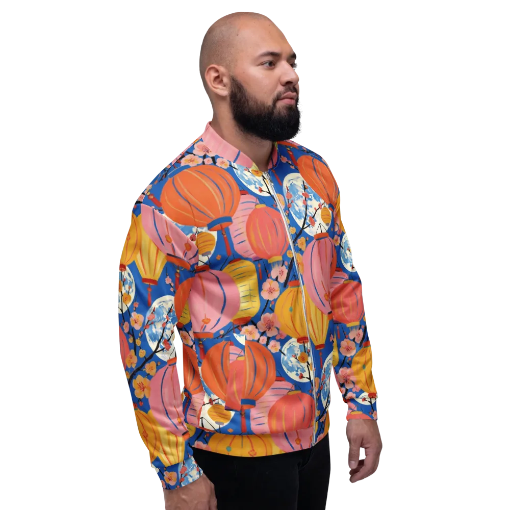 Festival Afterglow on Bomber Jacket — Right