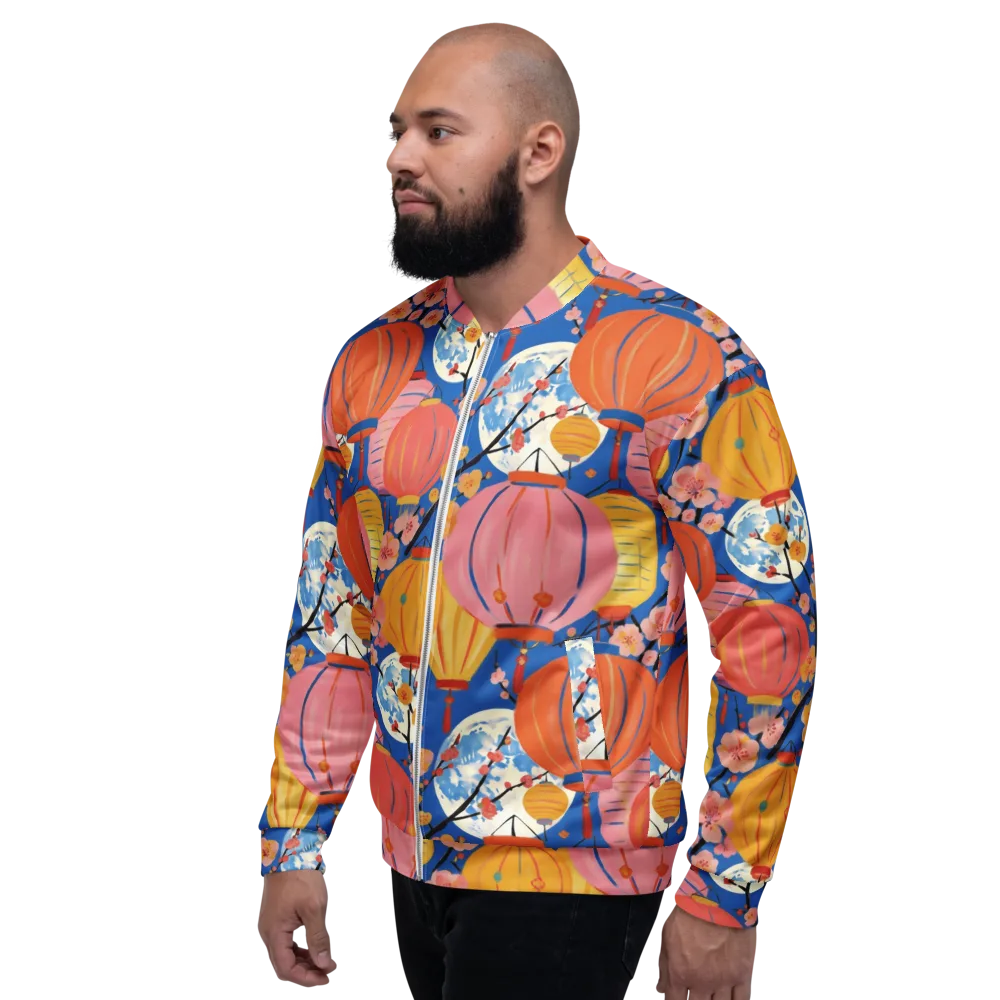 Festival Afterglow on Bomber Jacket — Left