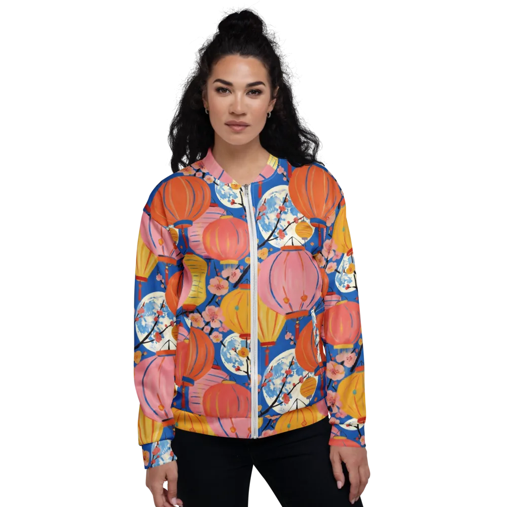 Festival Afterglow on Bomber Jacket — Front