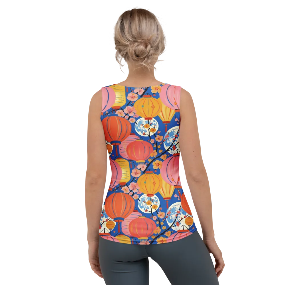 Festival Afterglow on Women's Tank Top — Back