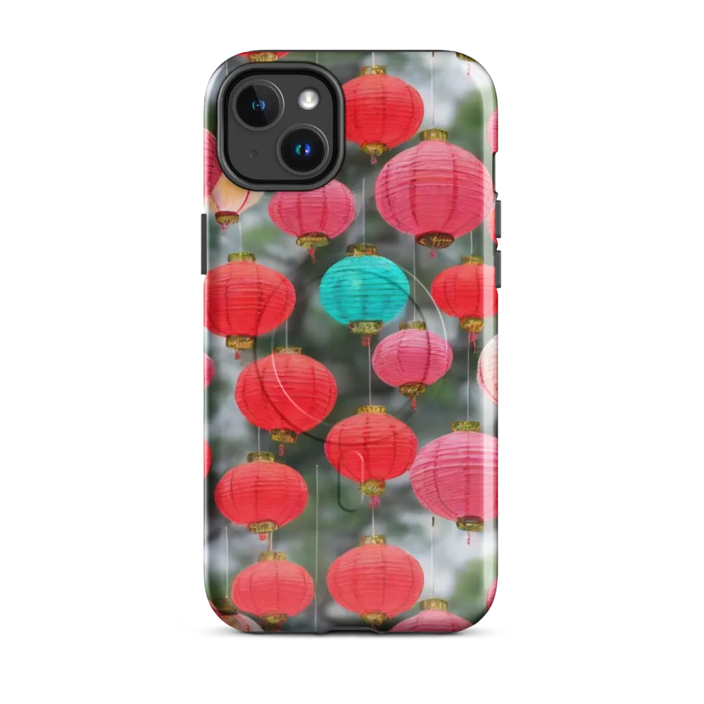 Lantern Bloom on MagSafe Tough Case for iPhone® — Front