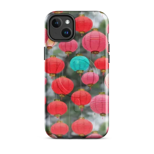 Lantern Bloom on a MagSafe Tough Case for iPhone®