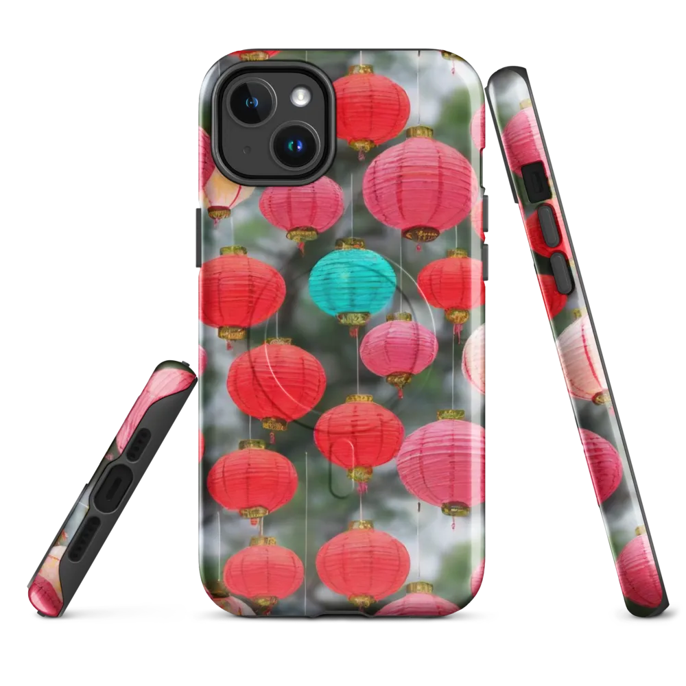 Lantern Bloom on MagSafe Tough Case for iPhone® — Front