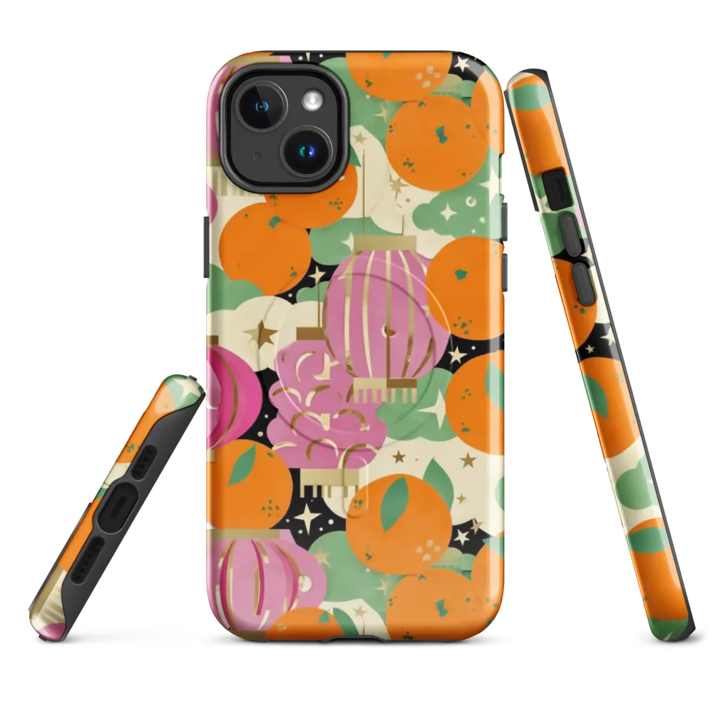 Citrus After Dark on MagSafe Tough Case for iPhone® — Front