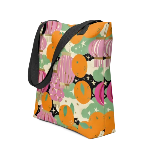 Citrus After Dark on a Tote Bag