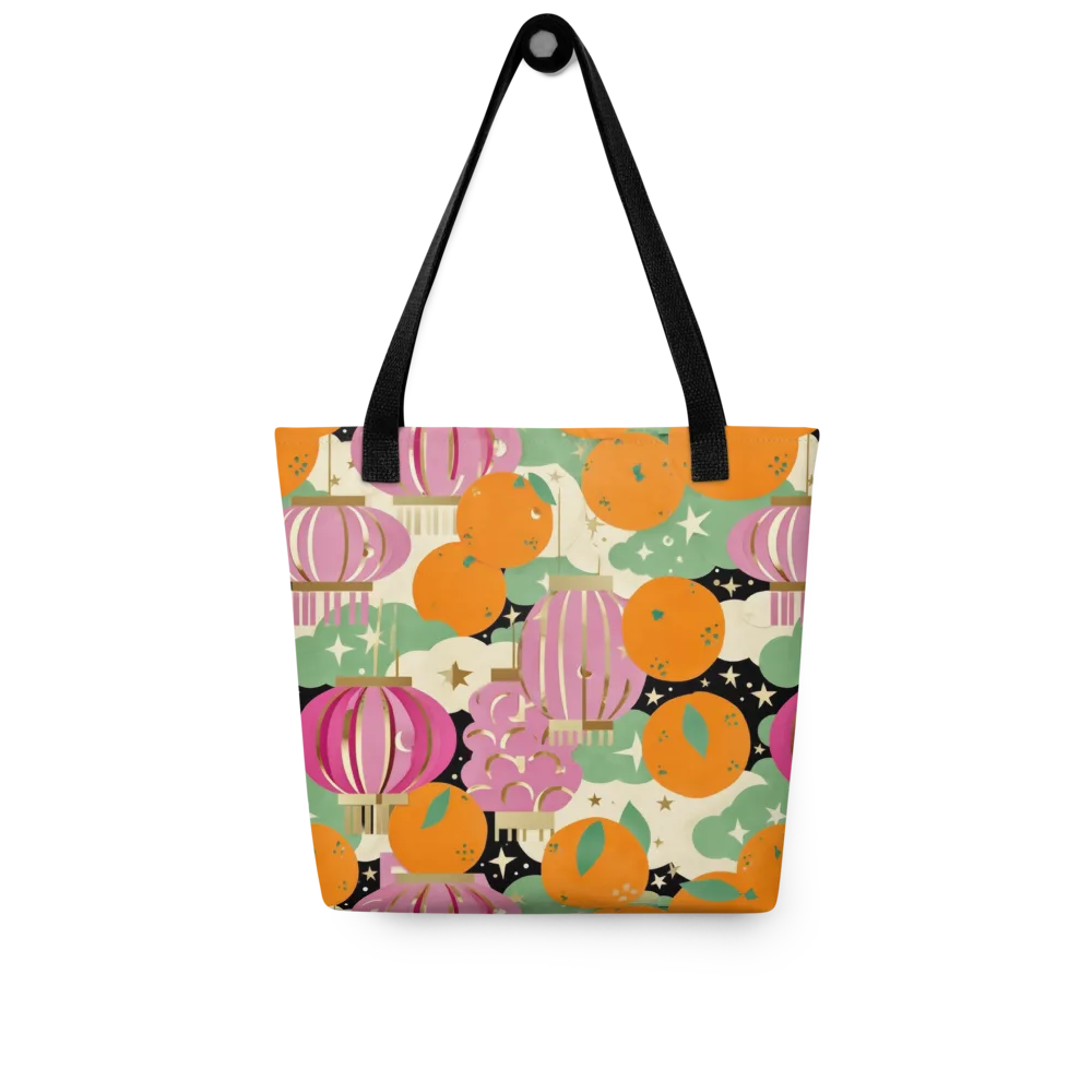 Citrus After Dark on Tote Bag — Front