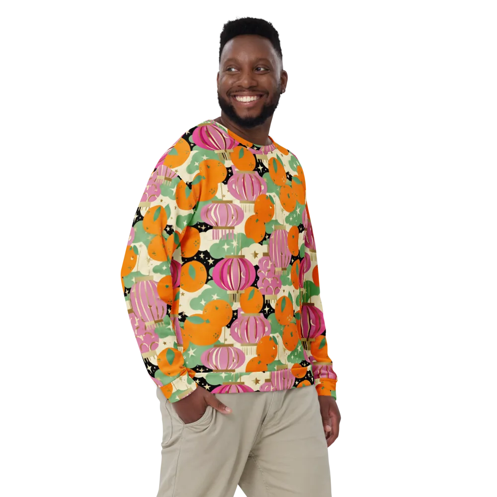 Citrus After Dark on Sweatshirt — Front