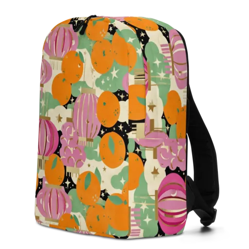 Citrus After Dark on a Minimalist Backpack