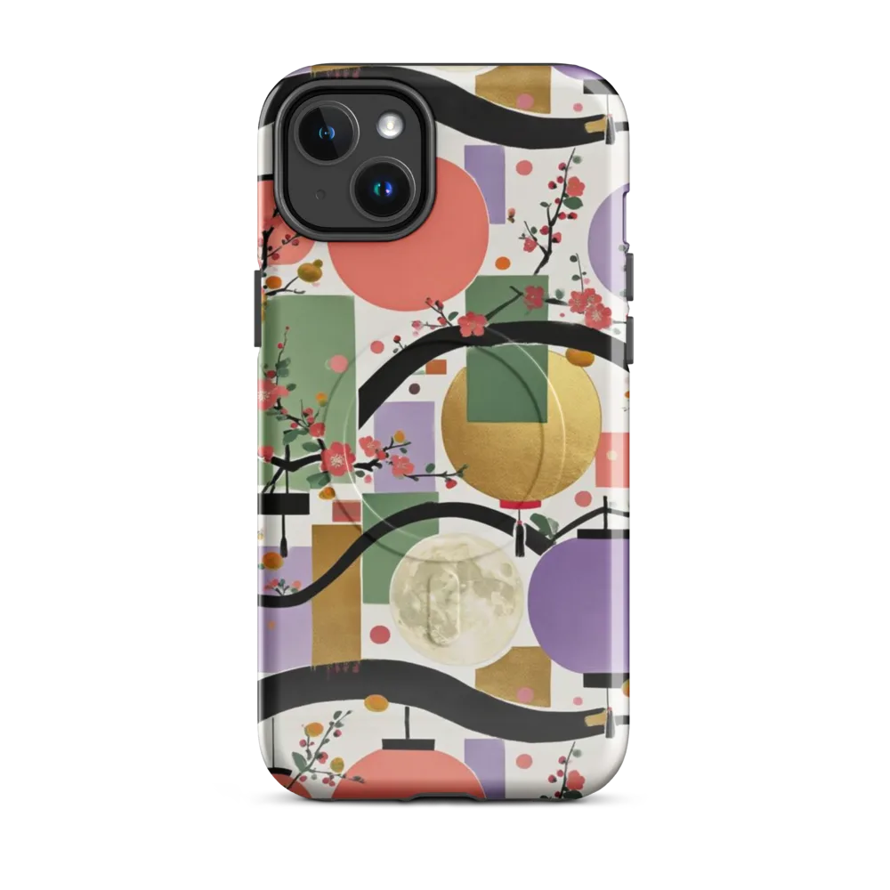 Lantern Blossom Arcade on MagSafe Tough Case for iPhone® — Front
