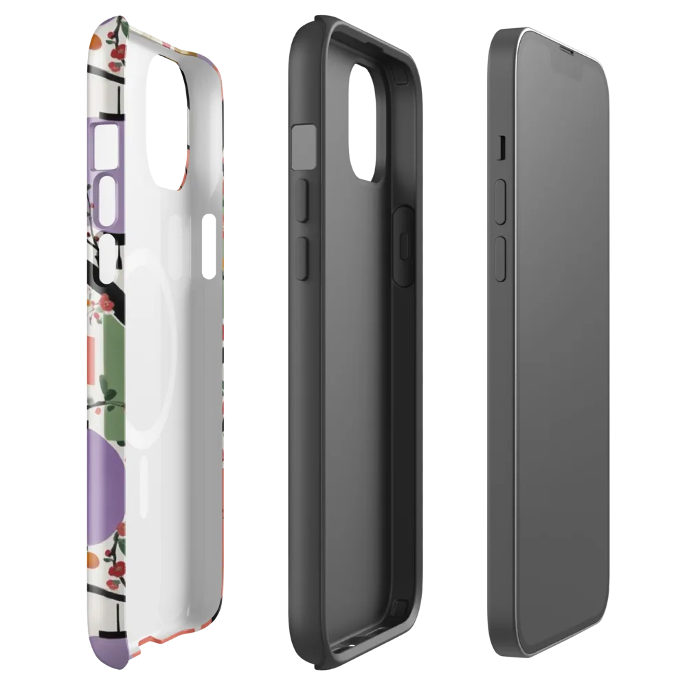 Lantern Blossom Arcade on MagSafe Tough Case for iPhone® — Front