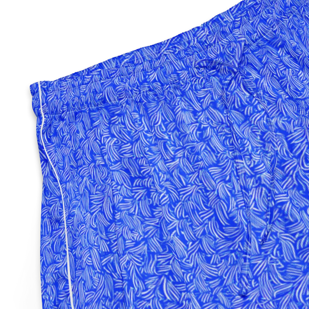 Cobalt Whirl on Women's Pajama Shorts — Product details