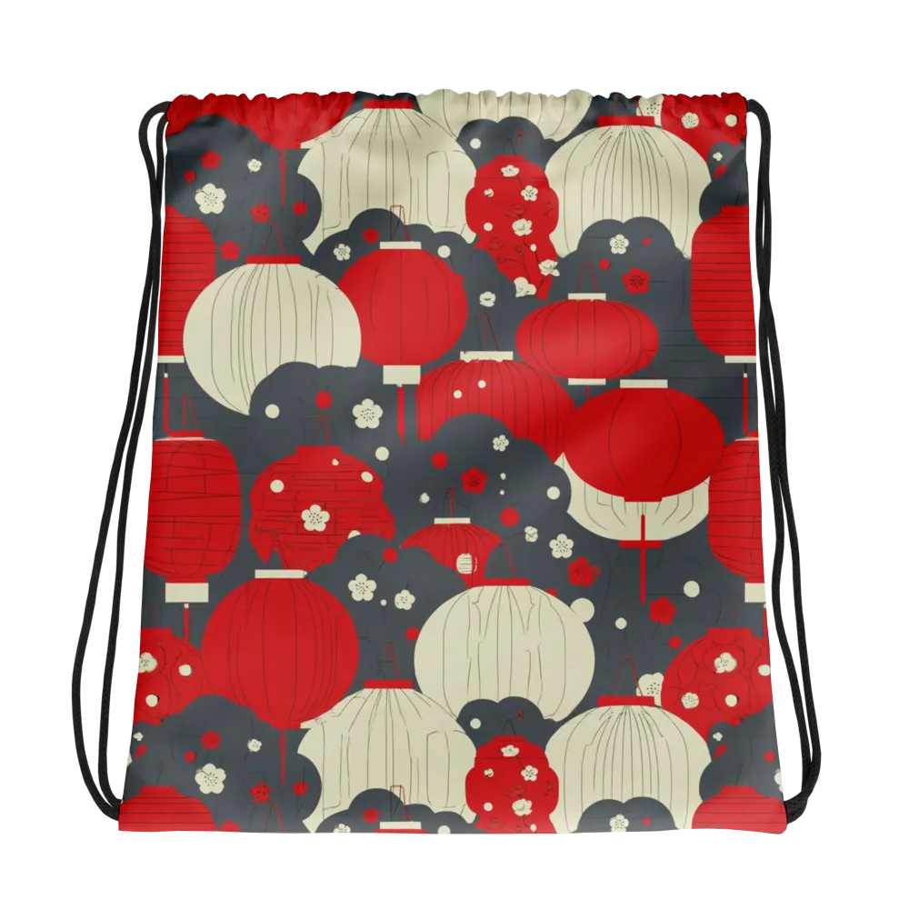Crimson Festival on Drawstring Bag — Photo
