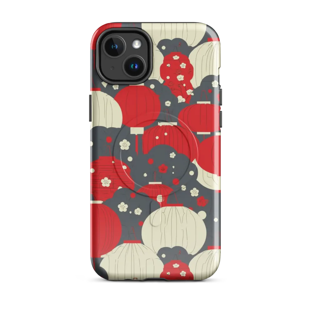 Crimson Festival on MagSafe Tough Case for iPhone® — Front
