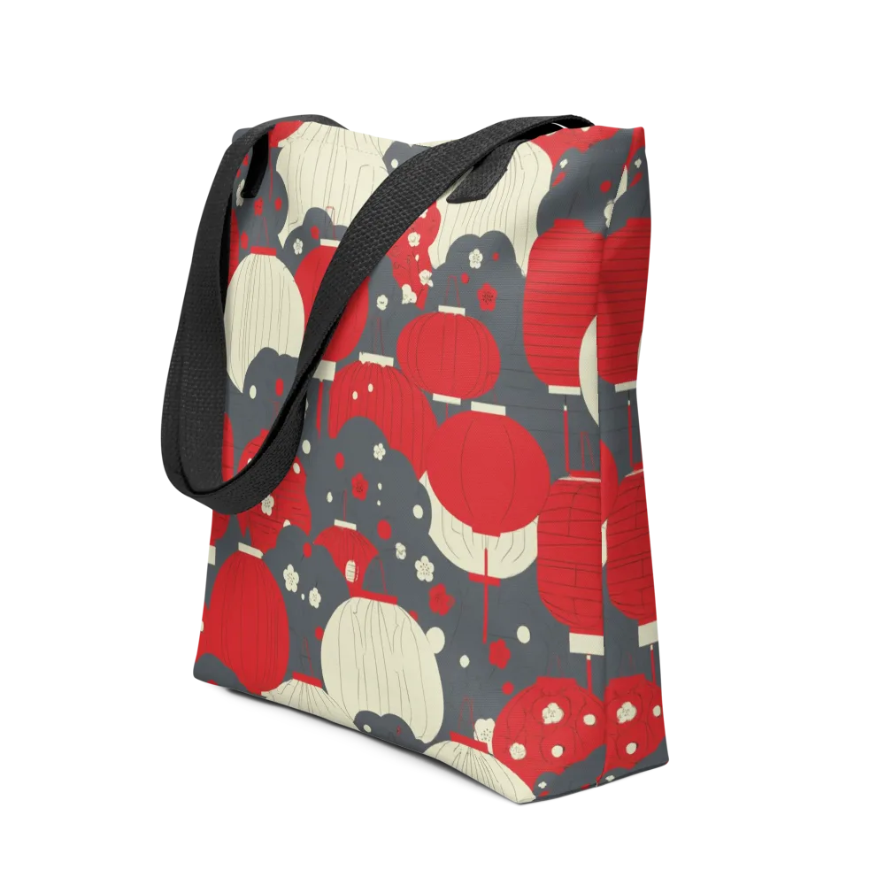 Crimson Festival on Tote Bag — Front