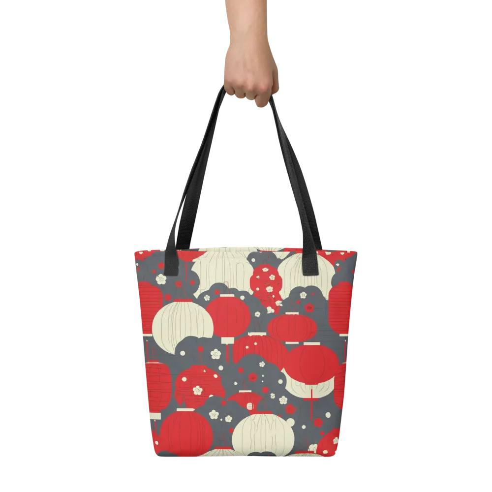 Crimson Festival on Tote Bag — Front