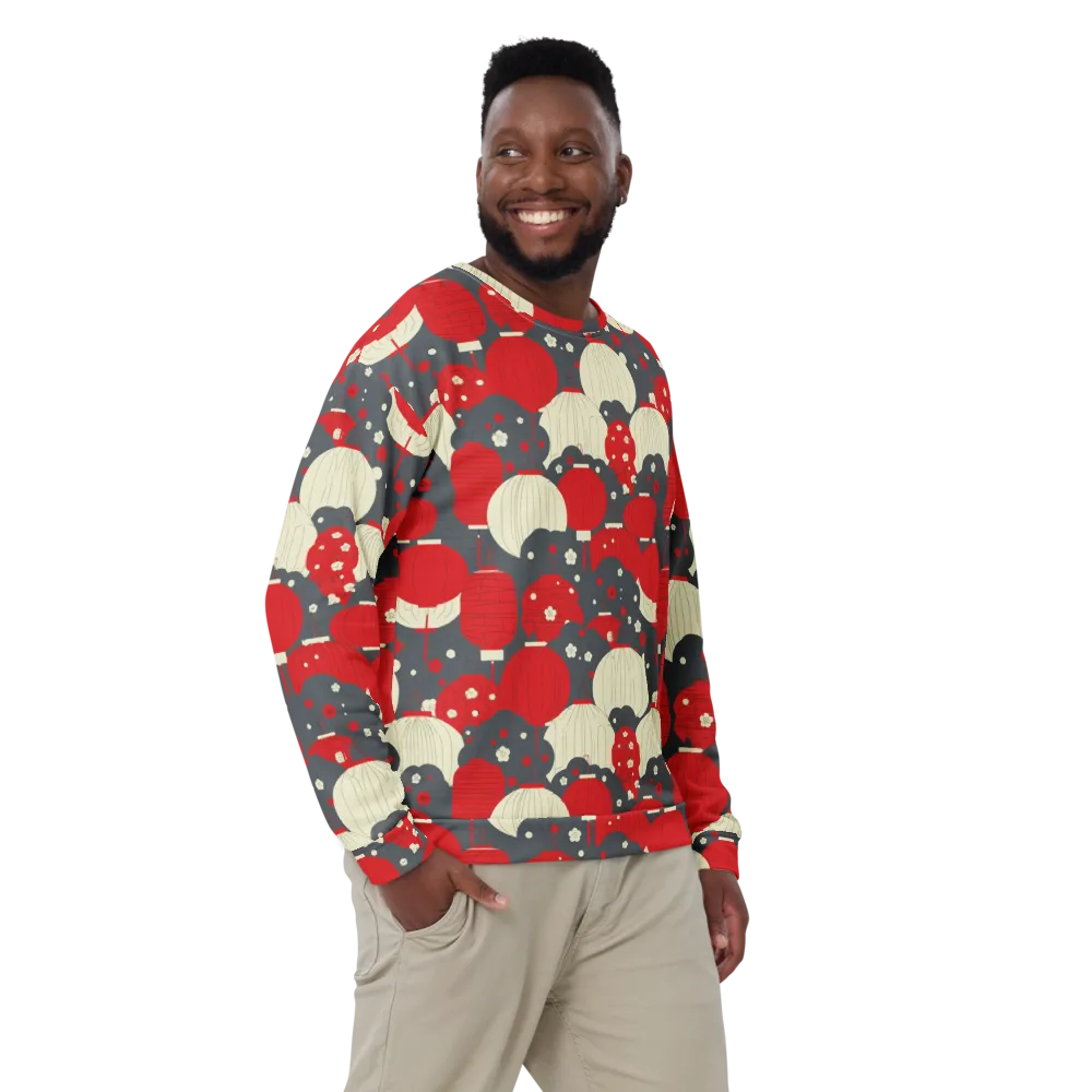 Crimson Festival on Sweatshirt — Front