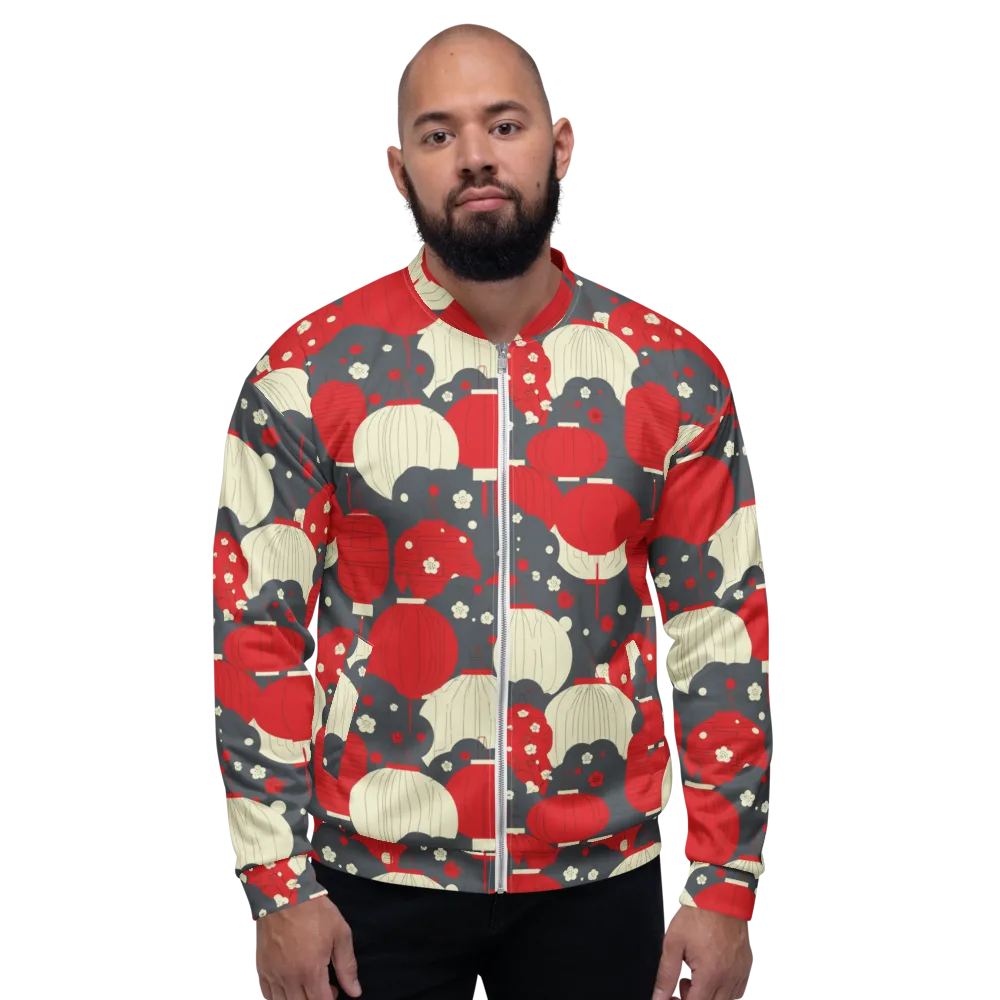Crimson Festival on Bomber Jacket — Front