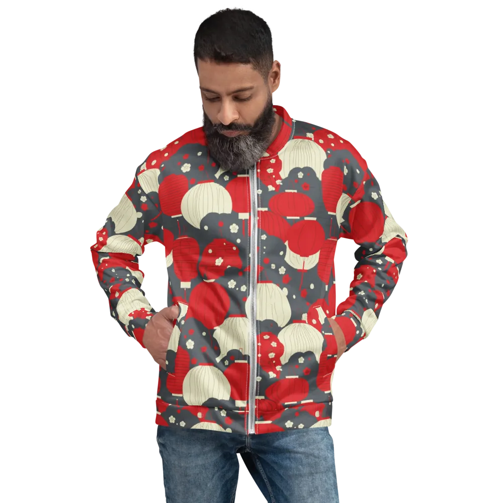 Crimson Festival on Bomber Jacket — Front