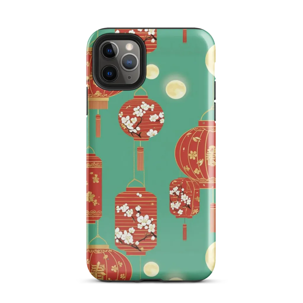 Jade Lantern Night on Tough Case for iPhone® — Front