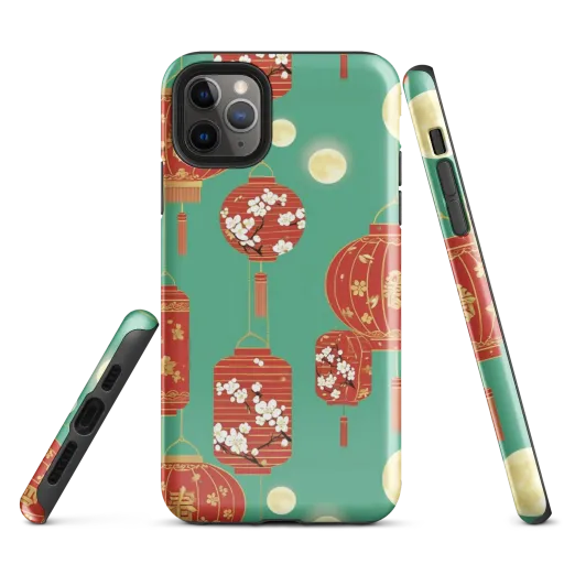 Jade Lantern Night on a Tough Case for iPhone®