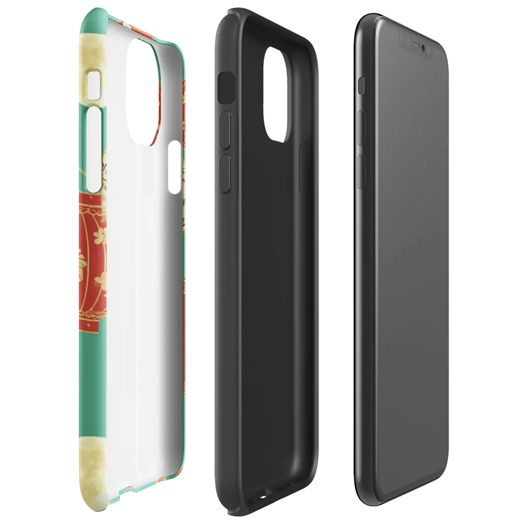 Jade Lantern Night on Tough Case for iPhone® — Right