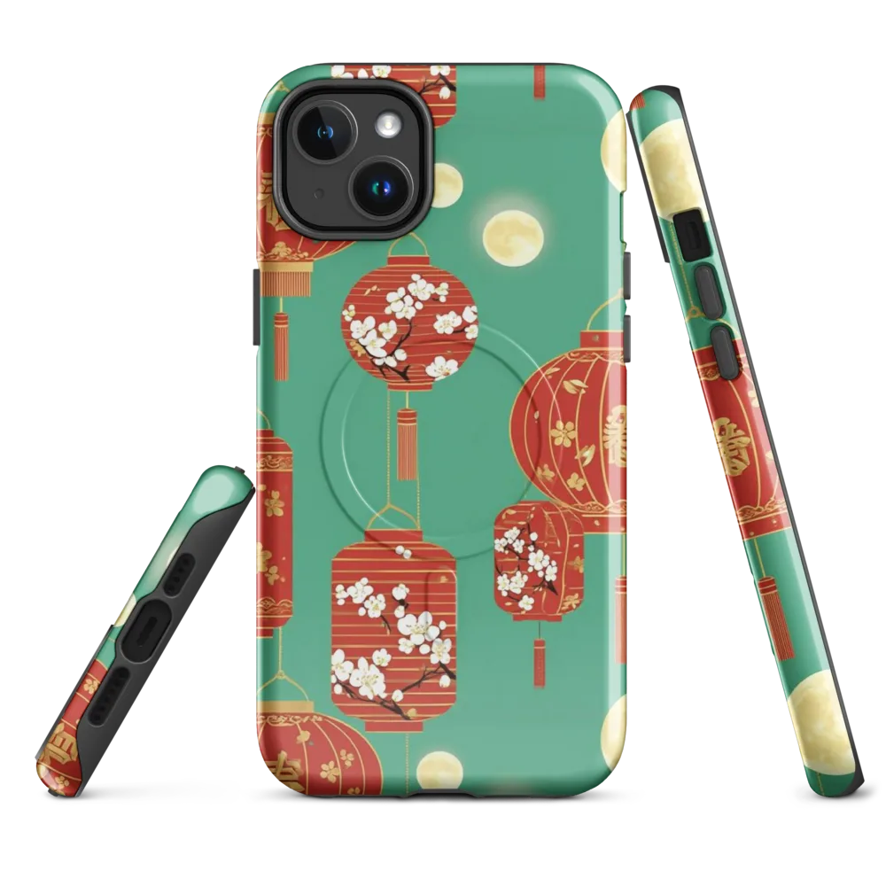 Jade Lantern Night on MagSafe Tough Case for iPhone® — Front