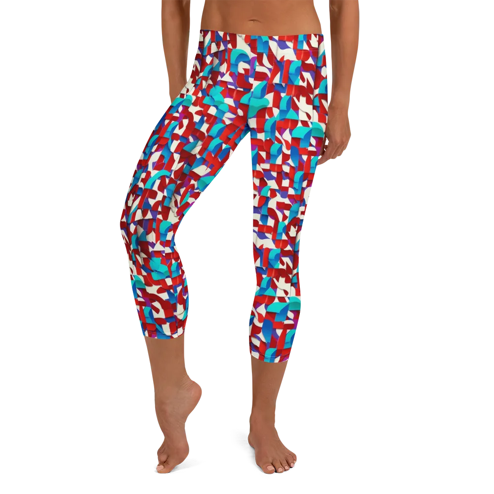 Modular Heat on Capri Leggings — Front