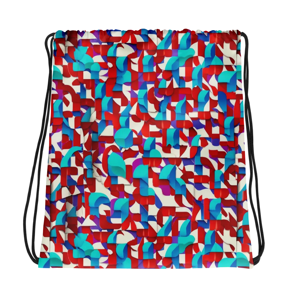 Modular Heat on Drawstring Bag — Photo