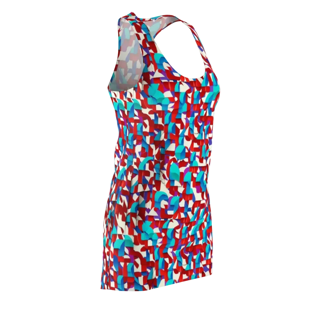 Modular Heat on Racerback Dress — Front Side