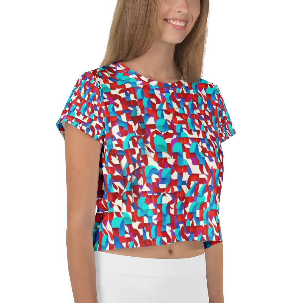 Modular Heat on Crop Tee — Right