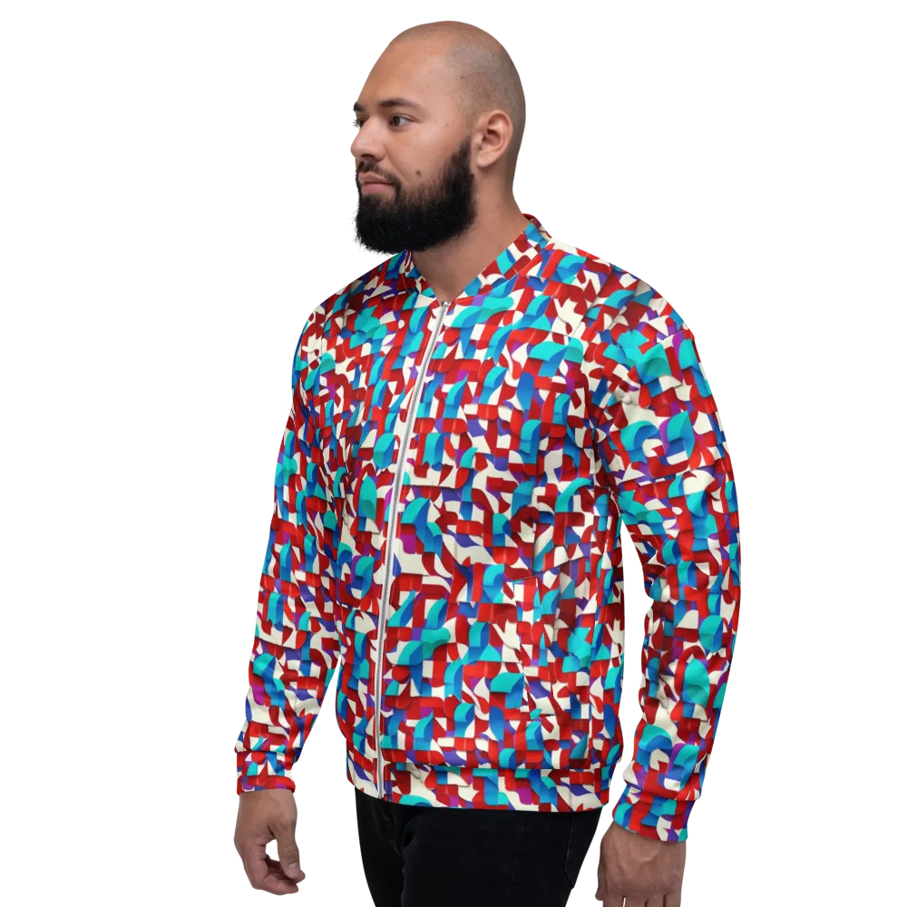 Modular Heat on Bomber Jacket — Left