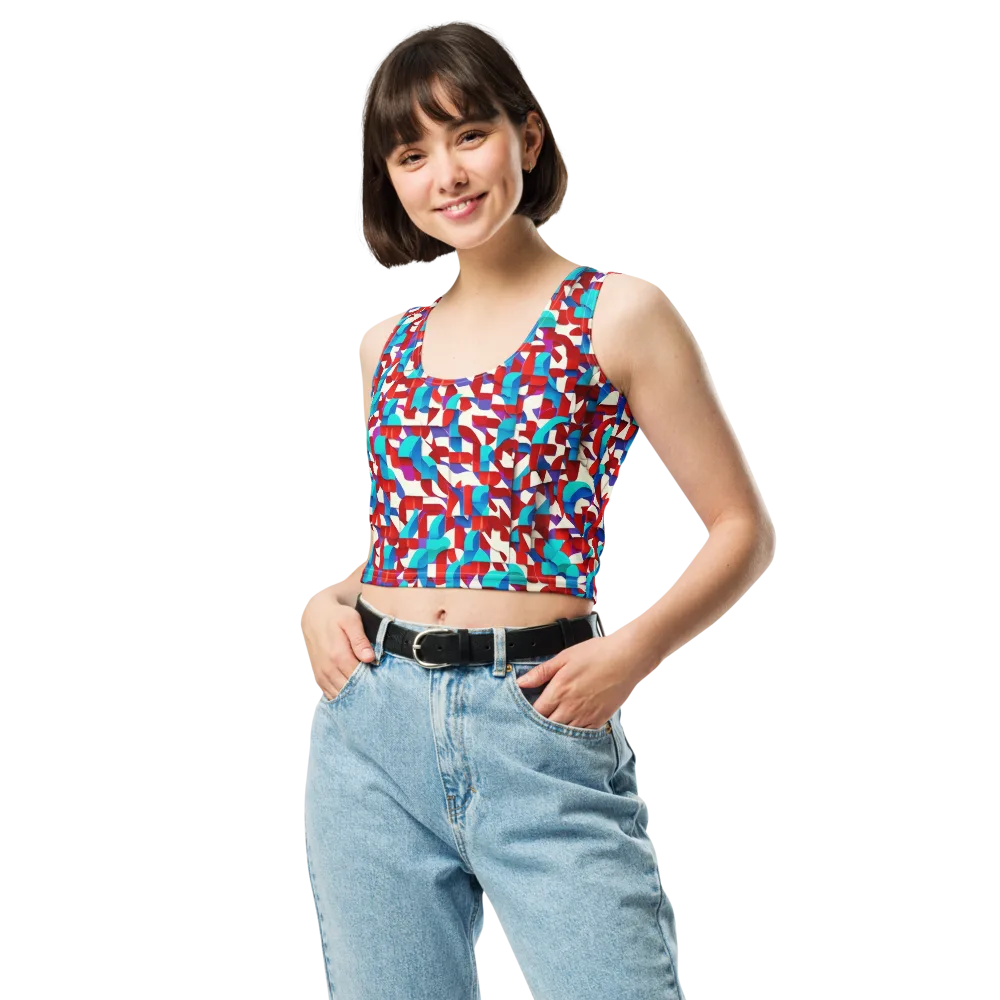 Modular Heat on Crop Top — Front