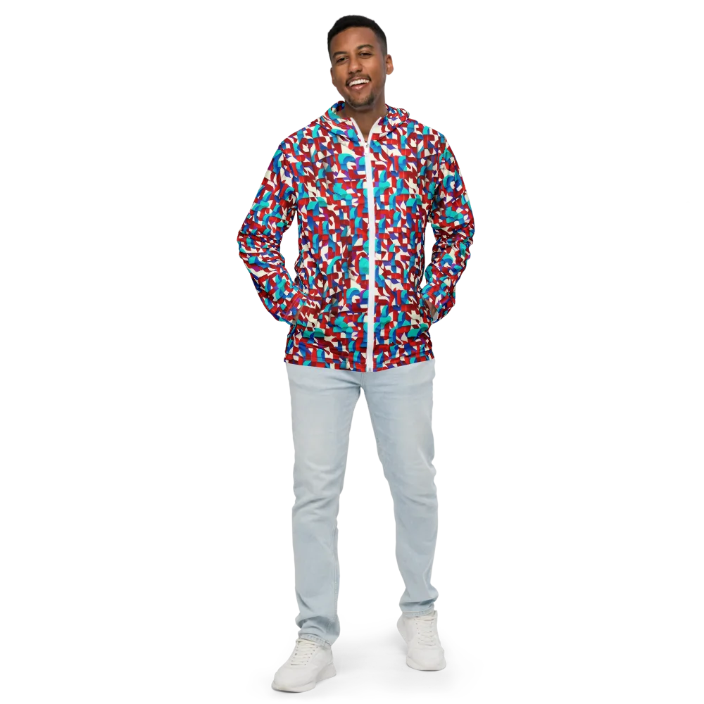Modular Heat on Men's Windbreaker — Front