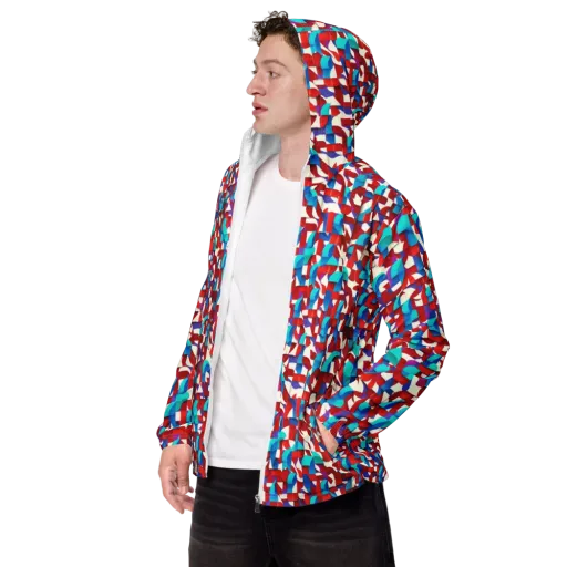 Modular Heat on a Men's Windbreaker