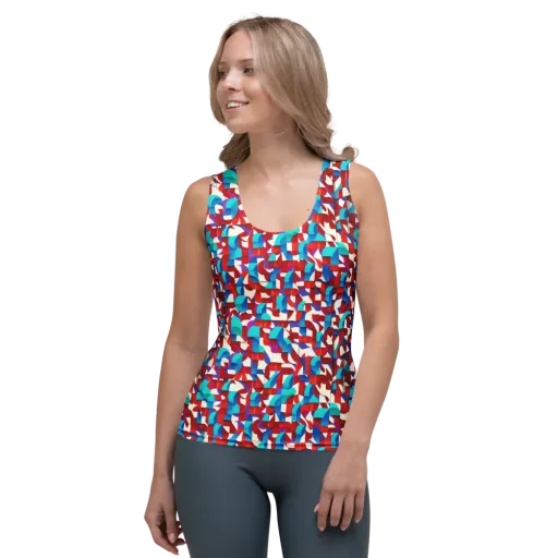Modular Heat on a Women's Tank Top