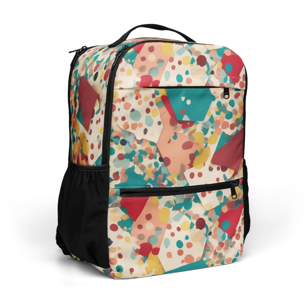 Confetti Quarry on Utility Backpack — Right Front