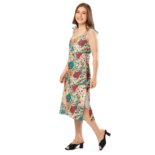 Confetti Quarry on a Slip Dress