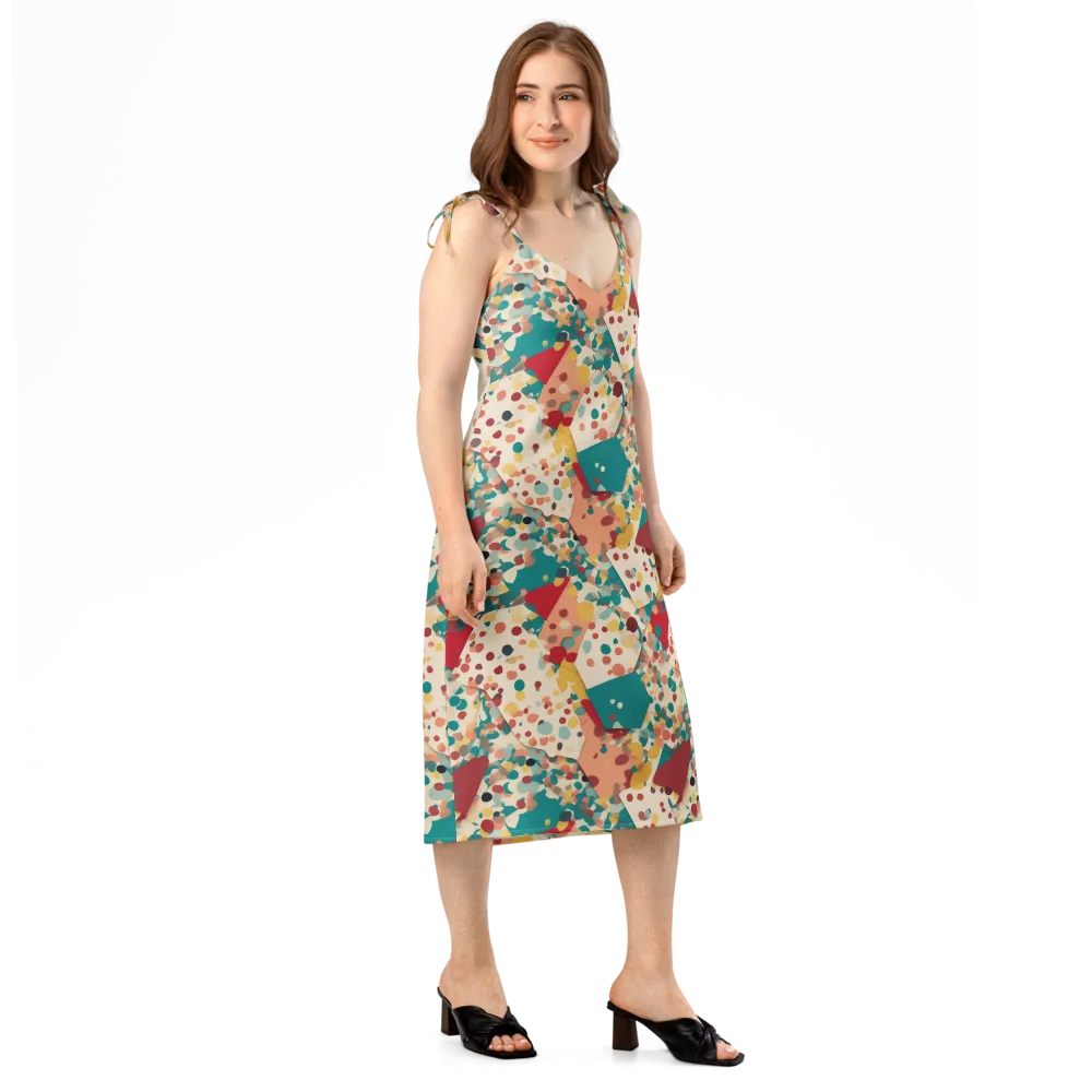 Confetti Quarry on Slip Dress — Right Front