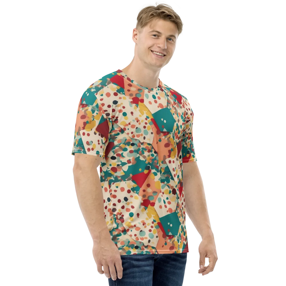 Confetti Quarry on Men's Crew Neck T-Shirt — Right