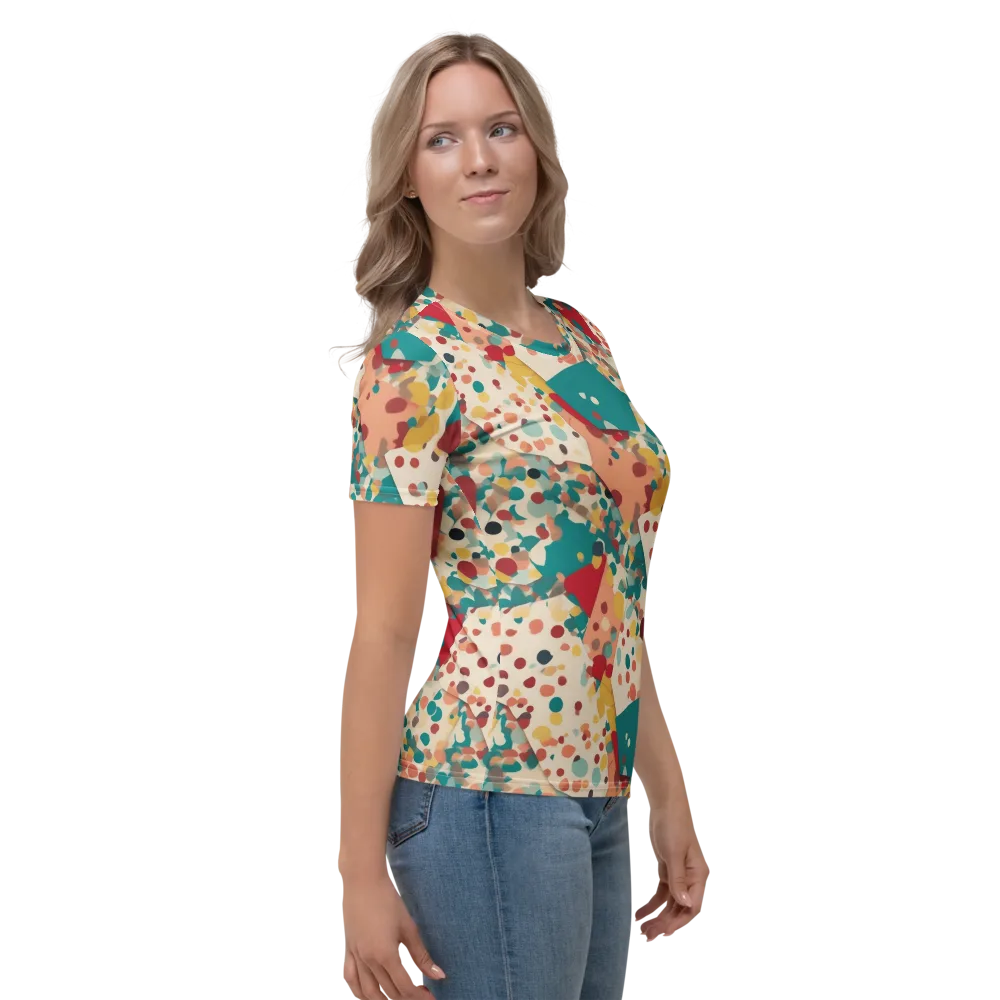 Confetti Quarry on Women's Crew Neck T-Shirt — Right