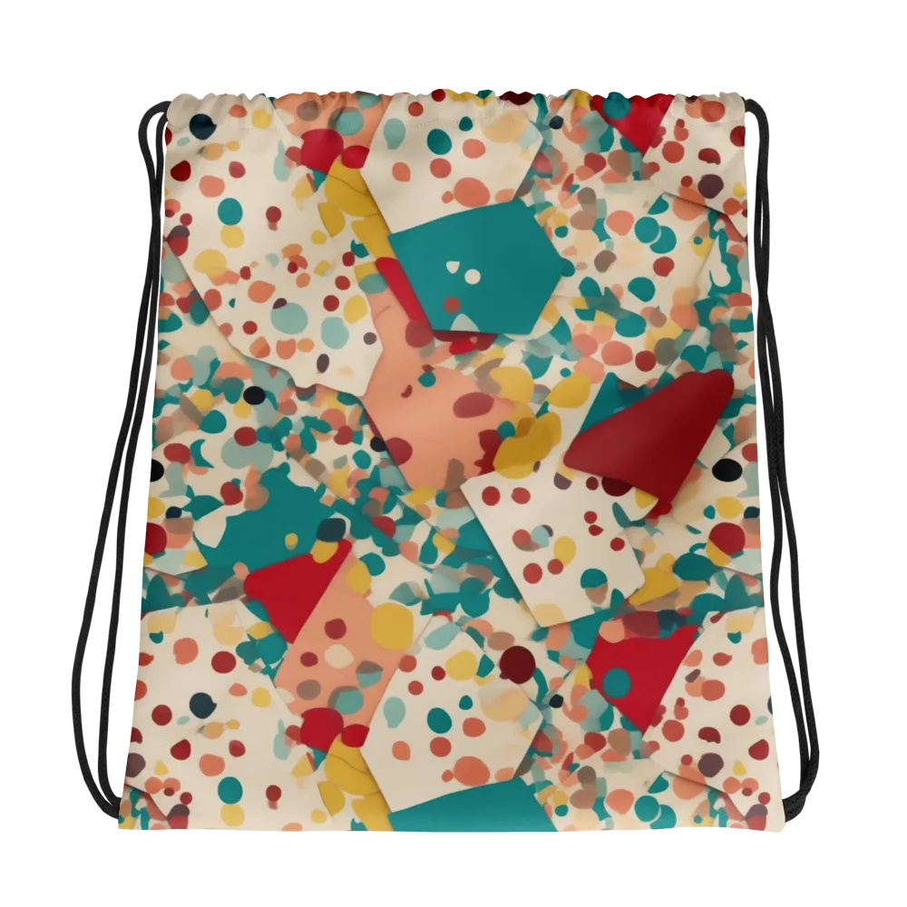 Confetti Quarry on Drawstring Bag — Photo