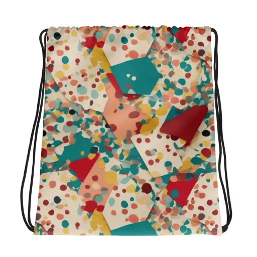 Confetti Quarry on a Drawstring Bag