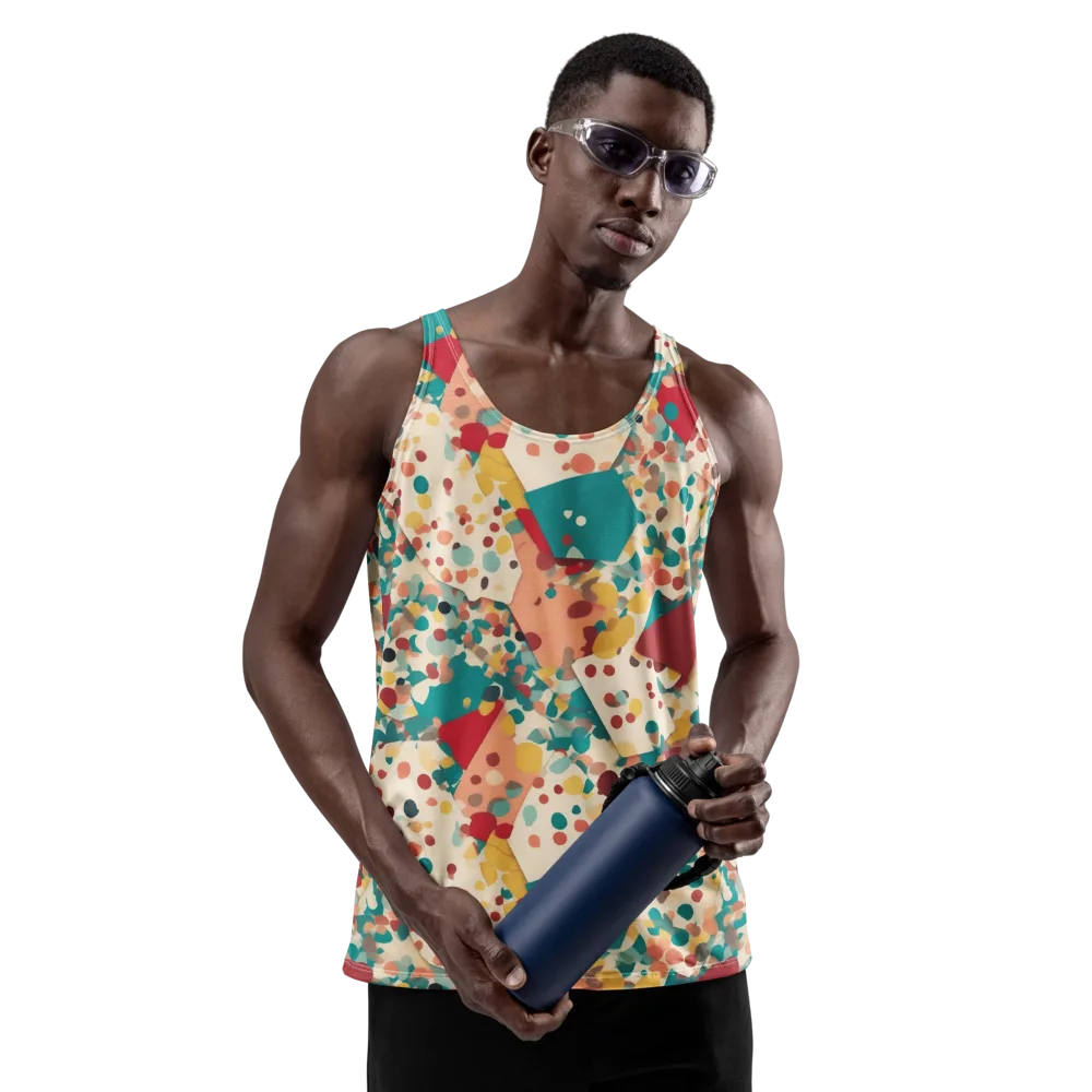 Confetti Quarry on Men's Tank Top — Front