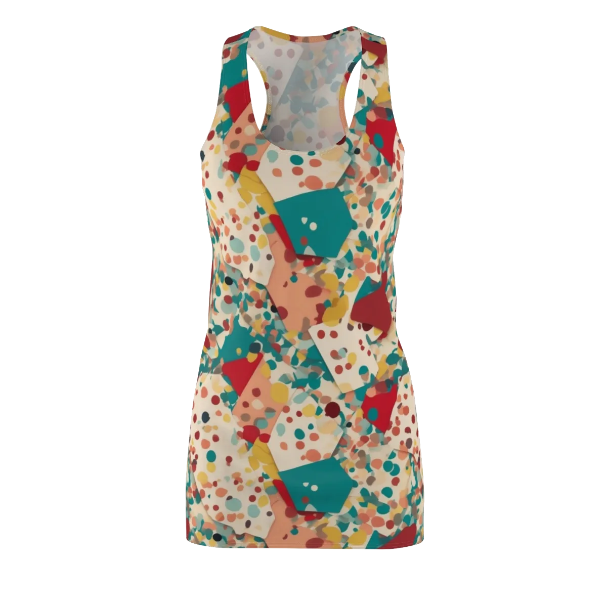 Confetti Quarry on Racerback Dress — Front